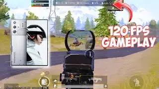 RED MAGIC 9 PRO PUBG TEST 🔥 120 FPS WITH FPS METER