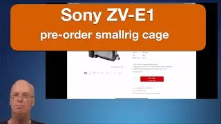 smallrig zv e1 preorder cage