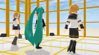 [MMD] Love and Joy [Miku Hatsune, Len and Rin Kagamine]