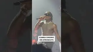 Gunna Singing On Afrobeats 🔥 #gunna #hiphop #rap #music #shortvideo #song #afrobeat #victorthompson