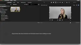 how to crop in iMovie tutorial