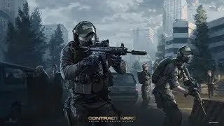 Contract Wars C. ИГРАЕМ НА ТОПАХ С НЕПОЛНОЙ ПРОКАЧКОЙ! 70 lvl
