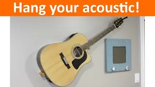 Floating Acoustic Guitar Mount DIY