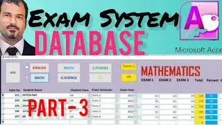 create exam system database in ms access Part 3