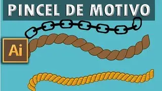 Illustrator: Pincel de Motivo. Cadenas, Sogas y Trenzas