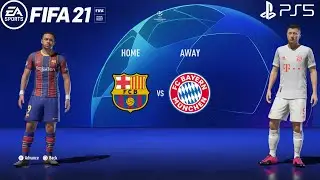 FIFA 21 PS5 | Barcelona Vs Bayern Munich | UEFA Champions League