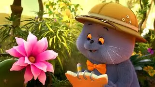 😺 Кот Басик — Джунгли — Серия 5 (Сезон 2) — Приколы про котика — Весёлые мультики для детей