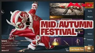 Mid Autumn Festival Login Rewards - Lion Dancer Outfit - PUBG Mobile #4