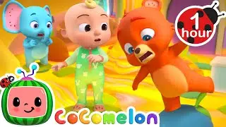 Floor is Lava Hazard Game 🌋 CoComelon JJ's Animal Time | Nursery Rhymes & Kids Songs | After School