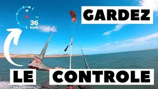 Gérer sa vitesse efficacement en kitesurf