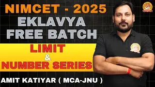 MAHA मैराथन MATHS & REASONING NUMBER SEREIS & Limit #maarula #nimcet #cuet-pg#vector