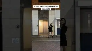 Must Visit Restaurant in Ginza #japan #tokyo
