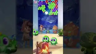 Bubble Dino Prehistoric Portrait 15 seconds trailer #games #dinosaurshooter #gaming