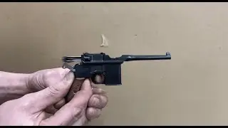 firing Mauser 712 miniature disassembly by MINIATURE ARSENAL миниатюра Маузер 712 разборка, стрельба
