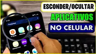 Como ESCONDER OCULTAR Aplicativos no CELULAR Android