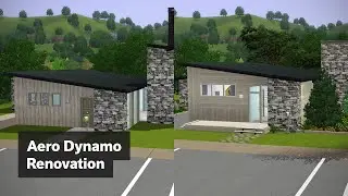 Renovating This Mid-Century House • The Sims 3 House Design [Speed Build Renovation]