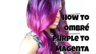 How to Ombré Purple to Pink | MariaAntoinetteTV