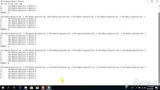 How to importing questions from MS Word into Moodle