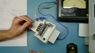 Мотор Жунко 1-1. Вариант с дуговым статором и цилиндрическим PP-ротором.