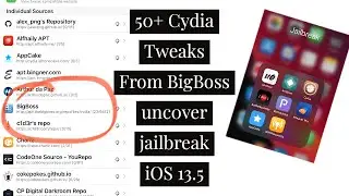 50+ jailbreak tweaks for iOS 13.5 (one repo only)