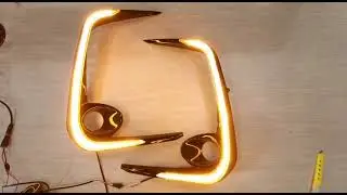 Дневные ходовые огни Toyota Corolla с функцией поворота (2019-....)