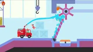 Dinosaur Fire Truck - Firefighting games for kids