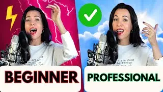 ✅Professional Vs Beginner Singer. HOW TO SING BETTER