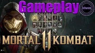 Mortal Kombat 11 all characters gameplay