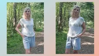 Футболка-наволочка./Спонтанный процесс 😊