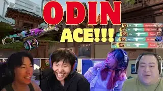 Disguised Toast Insane ODIN ACE: Annihilating Foes in Valorant ft.Lilypichu, Scarra, Ludwig & Seanic