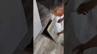 Скрытая, потайная ручка крышки погреба