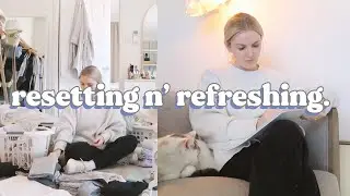 A Reset Vlog ✨ Life Admin Day, Brain Dumping, Refreshing
