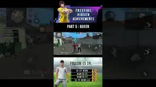 FF Secret Achievements Part 5 : Boxer #freefireofficial #freefirelk
