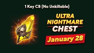 F2P Insane 1 Key UNM Clan Boss! All Chests Opening | Raid Shadow Legends | Day 1 (Jan 28)