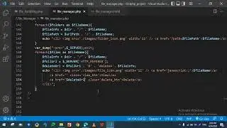 PHP Lecture 6.4 File Manager in Urdu part 3   Create folder and delete files