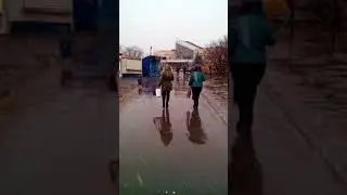 26.042018г.  снег хлопьями в Новосибирске
