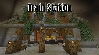 AutoCraft: Train Station? (Minecraft 1.16 Survival Multiplayer Ep 22)