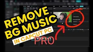 How to Remove Background Music from A Video and Keep the Vocals in Capcut PRO Desktop (PC & Mac)