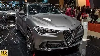 ALFA ROMEO STELVIO QUADRIFOGLIO NRING EDITION - GENEVA MOTOR SHOW [2018 4K]