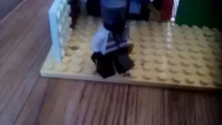 Lego ниндзяго битва Зейн vs Нукола