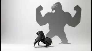 Origami King Kong How to Make Easy Step by Step