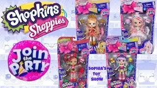 NEW SHOPKINS SHOPPIES DOLLS - BRIDIE, ROSIE BLOOM, TIARA SPARKLES, RAINBOW KATE SNEAK PEEK