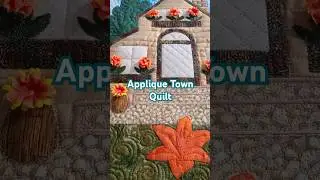 Applique Quilt with Custom Quilting 