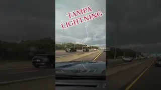 Crazy Lightning Storm in Tampa, FL. #lightning #Storm #florida #dji