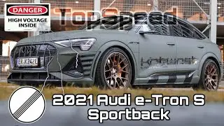 ⚡️ Audi e-Tron S Sportback | Autobahn TopSpeed, Reaktion auf brutale Beschleunigung & Schnellladen⚡️