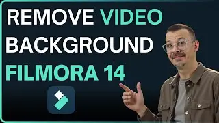 Background Removal in Filmora 14 Made SUPER Simple!