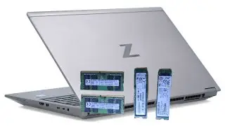 HP ZBOOK FURY 15 G8 RAM SSD M.2 AND BATTERY REPLACEMENT 🔋 OPTION 