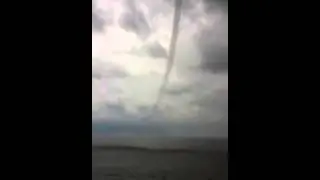 Multiple Water Spouts Seen Today Off Gulf Coast USA  2 Vids
