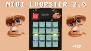 MIDI Drumpad and Looper based on RP2040 (Work in Progress) - Loopster 2.0