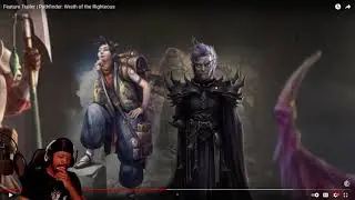MrHardcoreMode Reacts To Pathfinder Wrath Of The Righteous Trailers